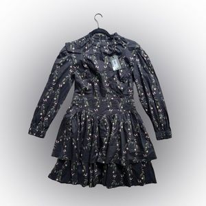 ALL SAINTS black floral dress
